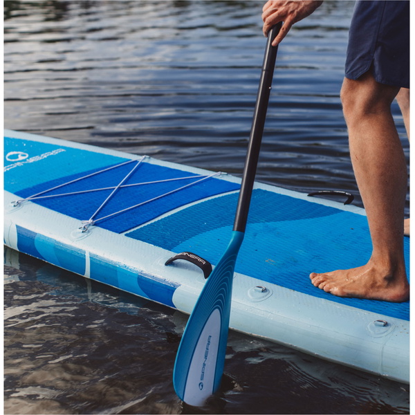2026 Spinera Classic Aluminium 165cm - 210cm SUP Paddle SP-SUP-PAD-ALU-TE - Teal